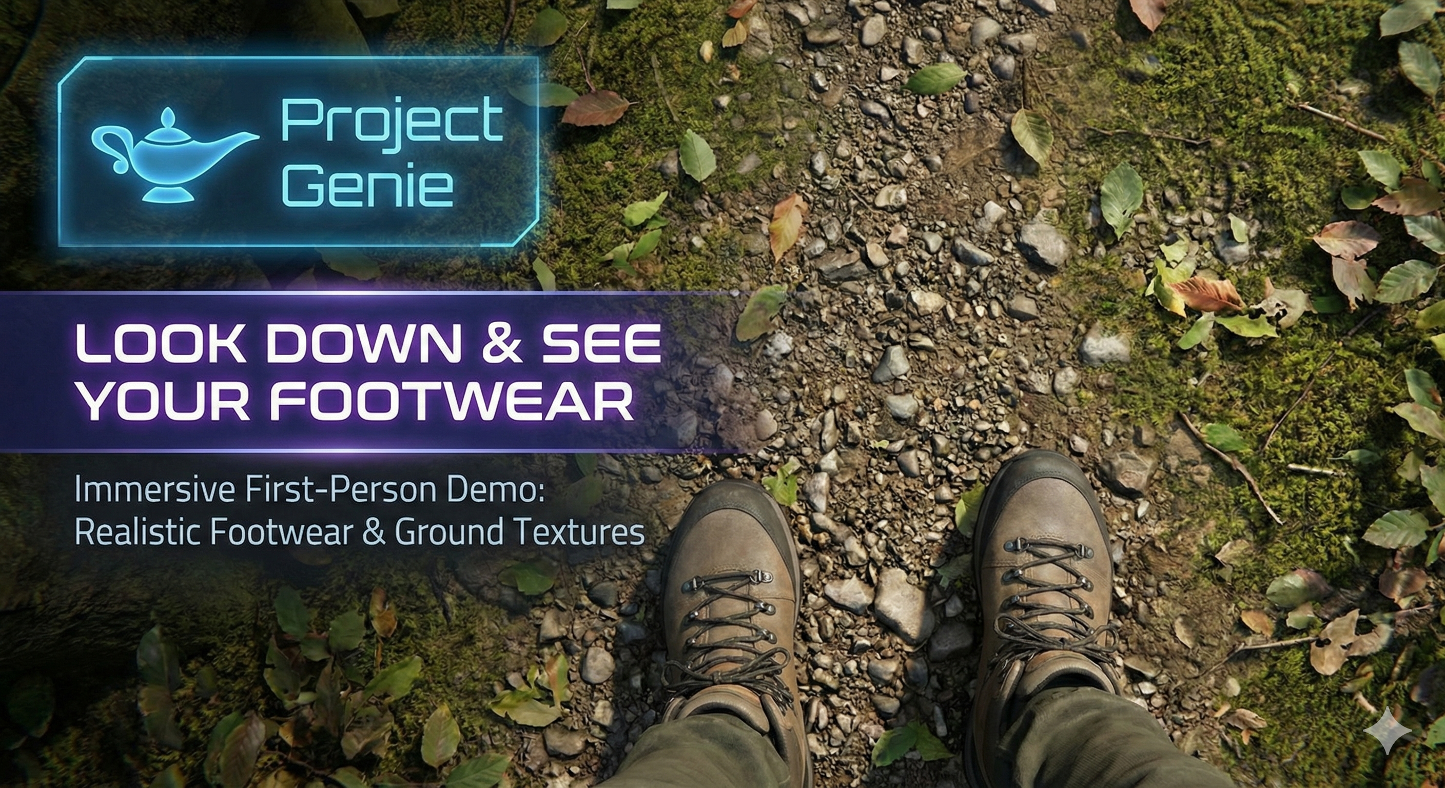 Look Down and See Your Footwear